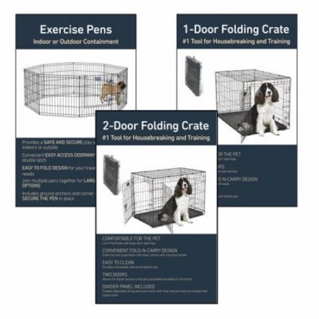 RETAIL FIRSTRPORATION Pet Confinement POP Kit PETCRATE